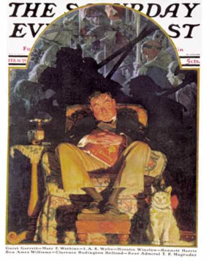 Saturday Evening Post - 1929-02-16 (Norman Rockwell)