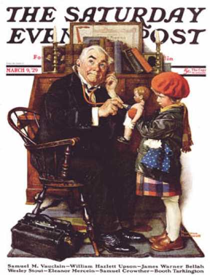 Saturday Evening Post - 1929-03-09 (Norman Rockwell)
