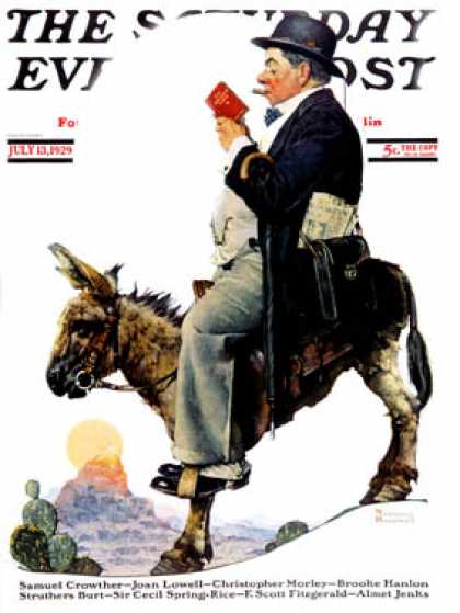 Saturday Evening Post - 1929-07-13 (Norman Rockwell)