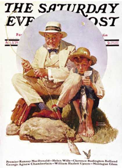 Saturday Evening Post - 1929-08-03 (Norman Rockwell)