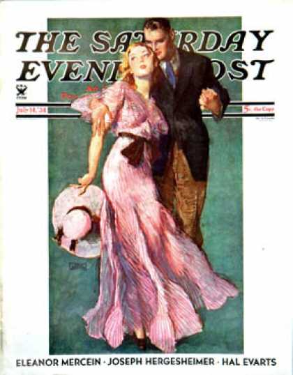 Saturday Evening Post - 1934-07-14: Out on a Date (John LaGatta)