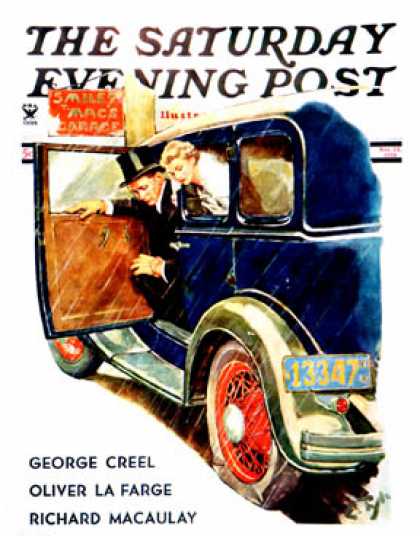 Saturday Evening Post - 1934-11-24: Flat Tire, Flat Evening (Ellen Pyle)