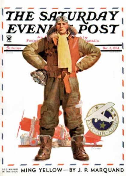 Saturday Evening Post - 1934-12-08: Airmail Pilot (John E. Sheridan)