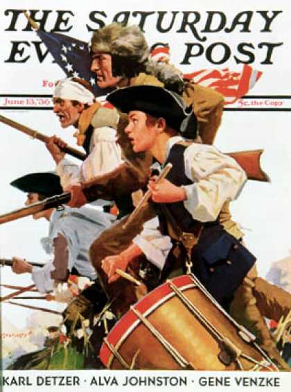 Saturday Evening Post - 1936-06-13: Minutemen (Maurice Bower)