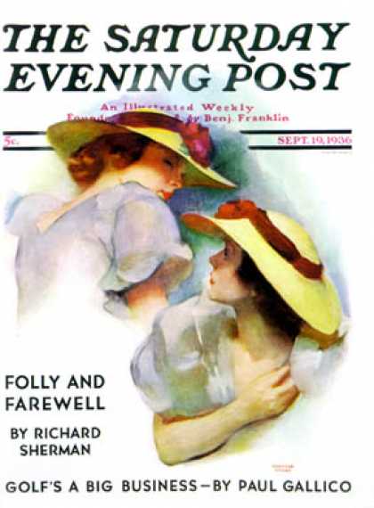 Saturday Evening Post - 1936-09-19: Twin Outfits (Mortimer Hyman)