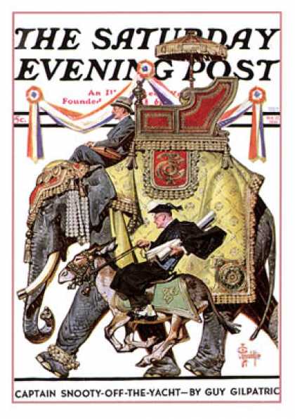 Saturday Evening Post - 1936-10-17: Political Party Symbols (J.C. Leyendecker)