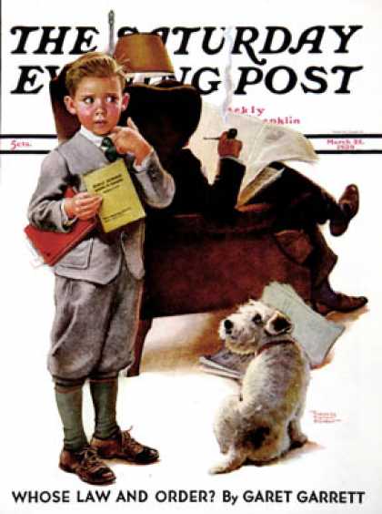 Saturday Evening Post - 1939-03-25: Report Card (Frances Tipton Hunter)