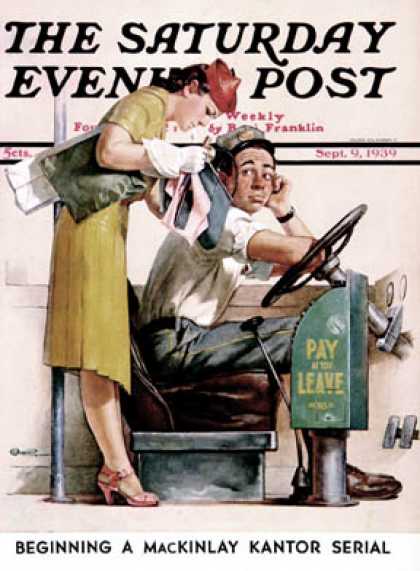 Saturday Evening Post - 1939-09-09: Bus Fare (McCauley Conner)