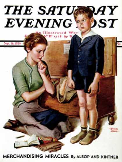 Saturday Evening Post - 1939-09-16: Growing Boy (Frances Tipton Hunter)