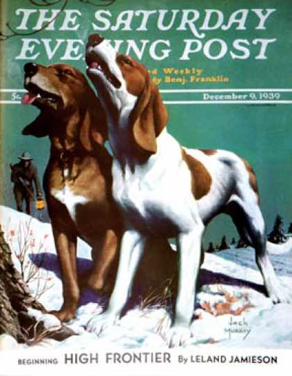 Saturday Evening Post - 1939-12-09: Hound Dog (Jack Murray)