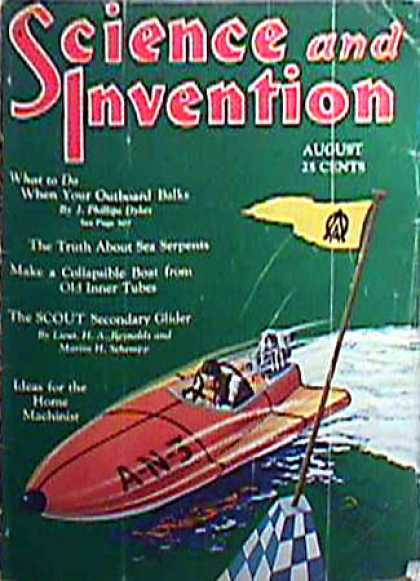 Science and Invention - 8/1930