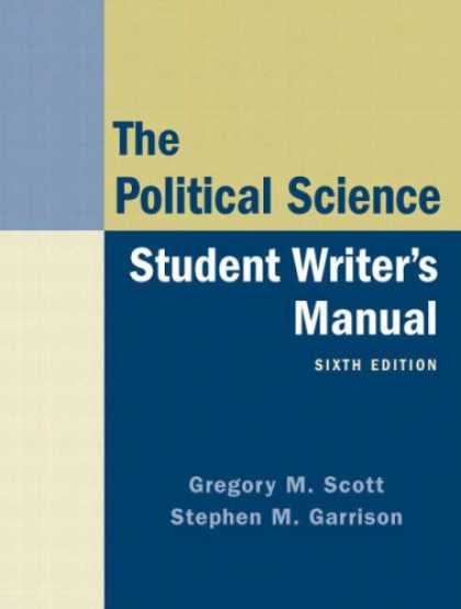 Science Books - Political Science Student Writer's Manual, The (6th Edition)
