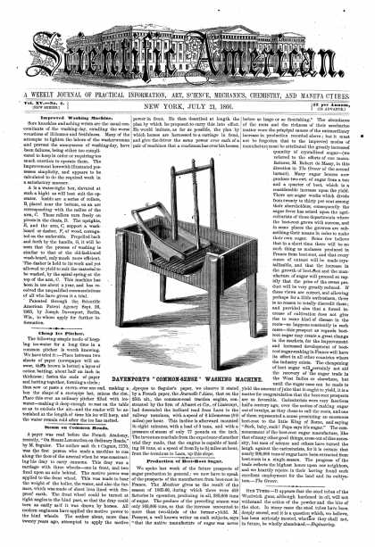 Scientific American - July 21, 1866 (vol. 15, #4)