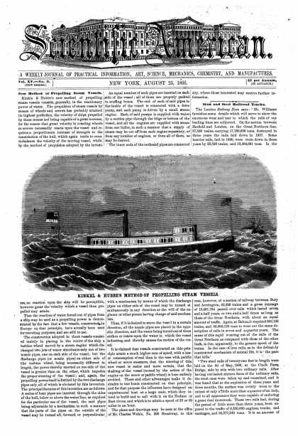 Scientific American - Aug 25, 1866 (vol. 15, #9)