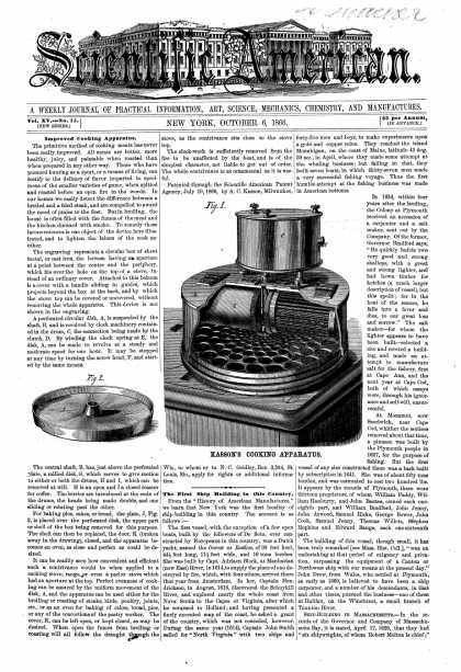 Scientific American - Oct 6, 1866 (vol. 15, #15)