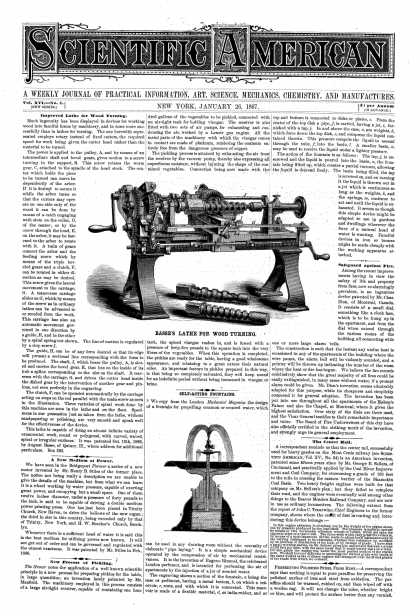 Scientific American - Jan 26, 1867 (vol. 16, #4)