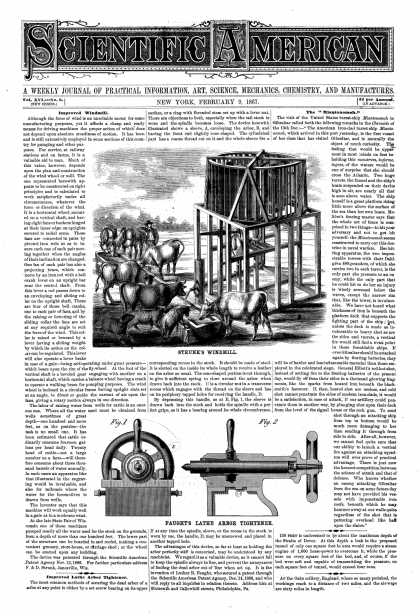 Scientific American - Feb 9, 1867 (vol. 16, #6)