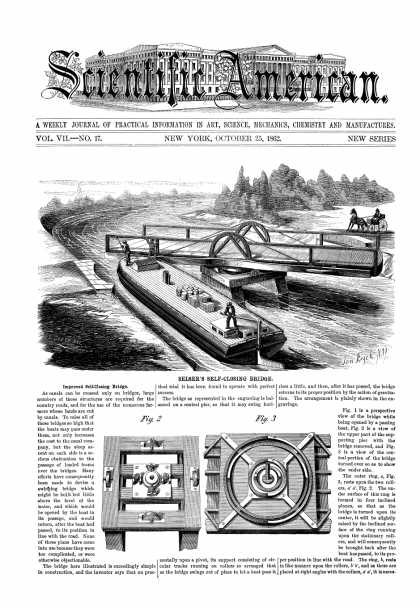 Scientific American - Oct 25, 1862 (vol. 7, #17)