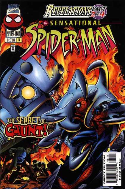 Sensational Spider-Man 11 - Spiderman - Giant Robot - Fire - Camping Story - Heavy Armor - Mike Wieringo