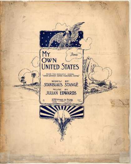 Sheet Music - My own United States; When Johnny comes marching home