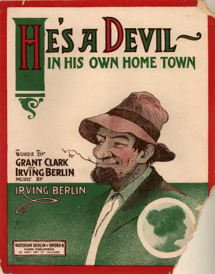 Sheet Music - He's a devil in his own home town