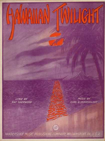 Sheet Music - Hawaiian twilight