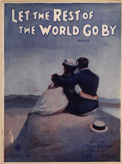 Sheet Music - Let the rest of the world go by