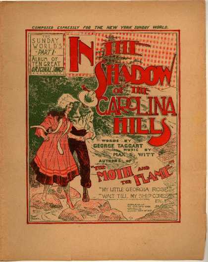 Sheet Music - In the shadow of the Carolina hills