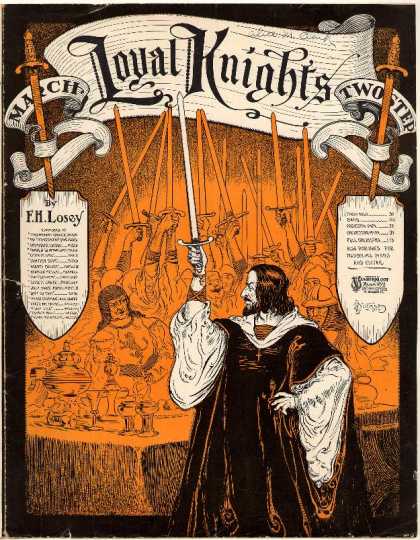 Sheet Music - Loyal knights march; Op. 204