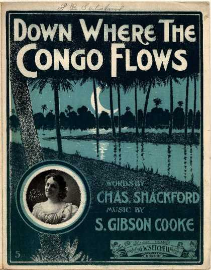 Sheet Music - Down where the Congo flows