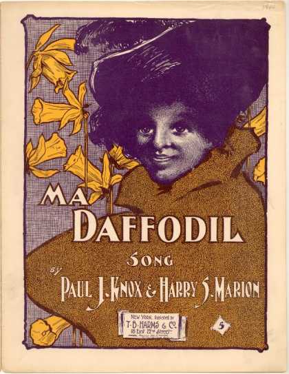Sheet Music - Ma daffodil