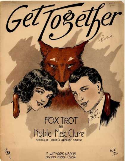Sheet Music - Get together; Fox trot