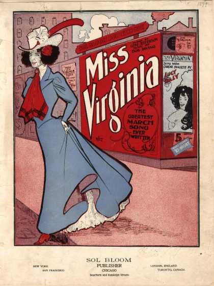 Sheet Music - Miss Virginia