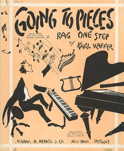 Sheet Music - Going to pieces