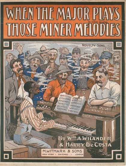 Sheet Music - When the Major plays those miner melodies