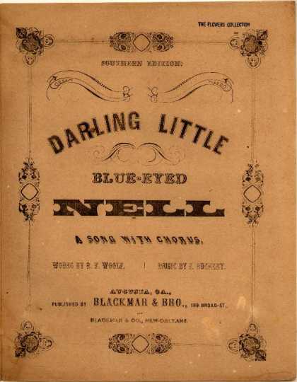 Sheet Music - Darling little blue-eyed Nell