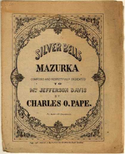 Sheet Music - Silver bells mazurka