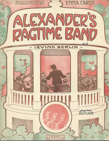 Sheet Music - Alexander's ragtime band