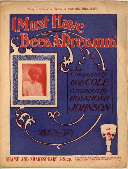 Sheet Music - I must have been a dreamin'; Browns in town