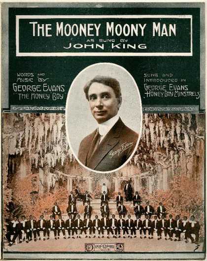 Sheet Music - The mooney, mooney man