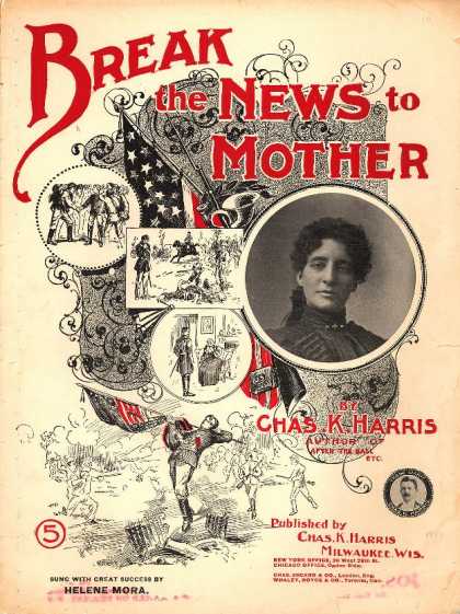 Sheet Music - Break the news to mother