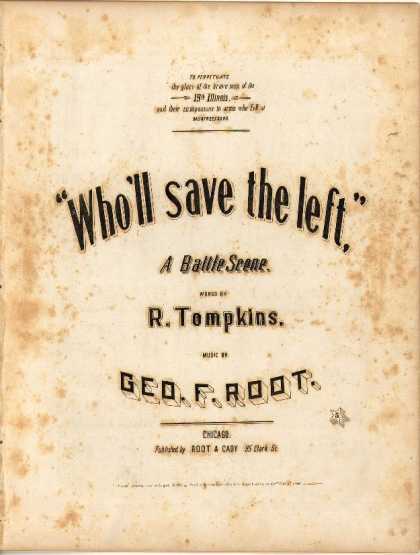 Sheet Music - Who'll save the left