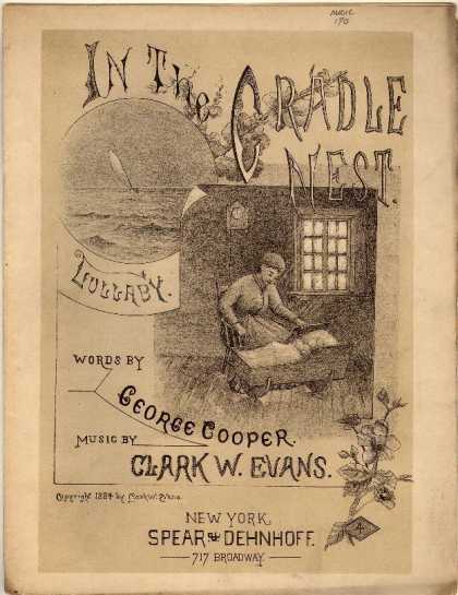 Sheet Music - In the cradle nest; Lullaby
