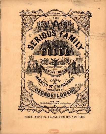 Sheet Music - The serious family polka