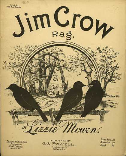 Sheet Music - Jim Crow rag