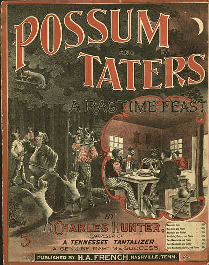 Sheet Music - Possum and taters
