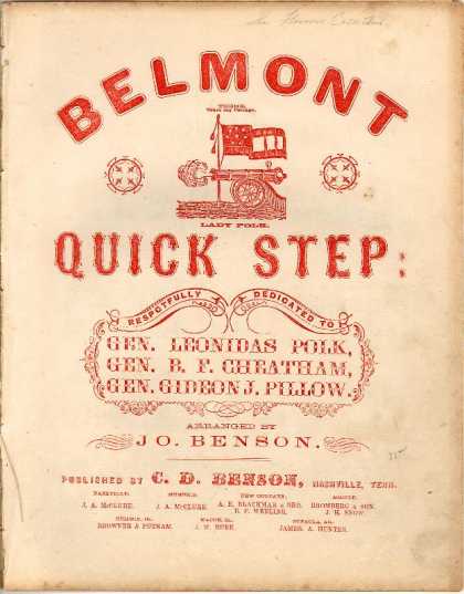 Sheet Music - Belmont quick step; Share my cottage