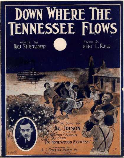 Sheet Music - Down where the Tennessee flows