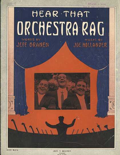 Sheet Music - Hear that orchestra rag