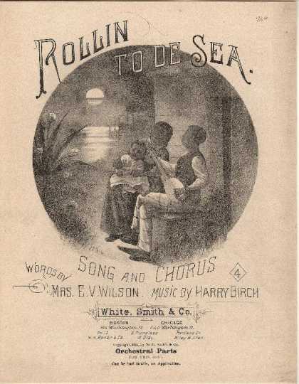Sheet Music - Rollin to de sea